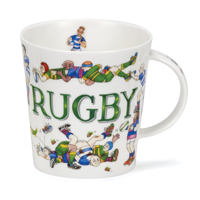 Dunoon Cairngorm Sporting Antics Rugby Mug