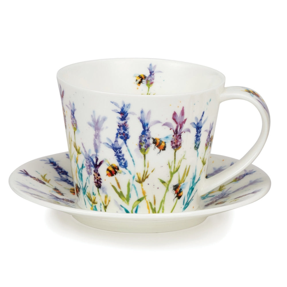 Dunoon Islay Cup & Saucer Busy Bees Set — Maple Gifts