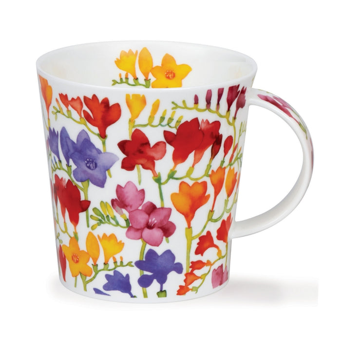 Dunoon Lomond Floral Fiesta Freesia Mug