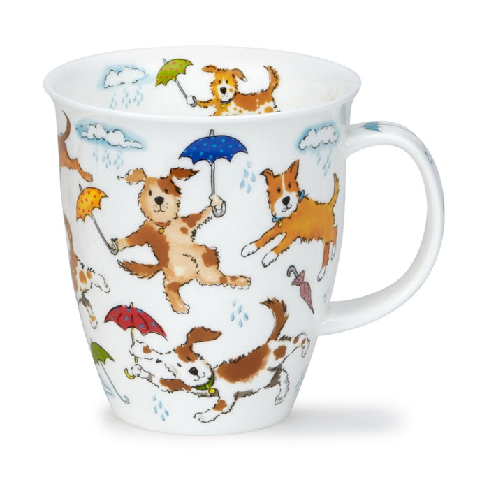 Dunoon Nevis Raining Dogs Mug