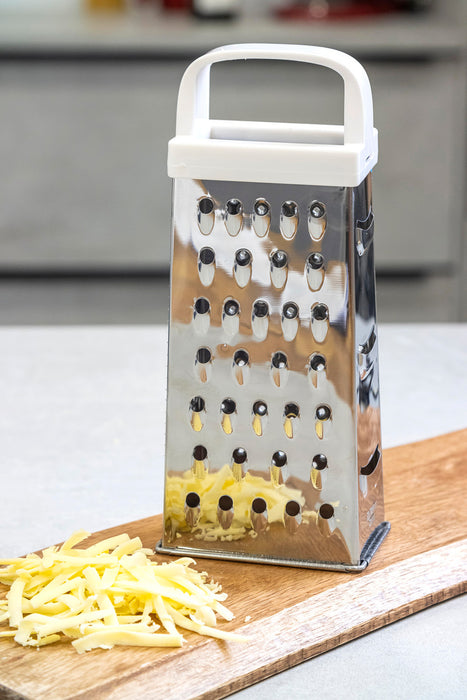 KitchenCraft Stainless Steel 20cm 4 Sided Box Grater