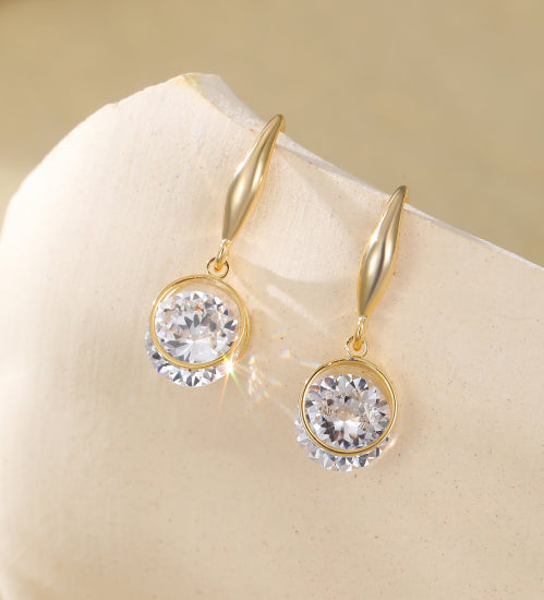 Gracee Jewellery Gold Dropper Earrings