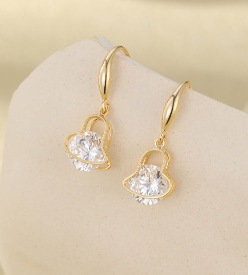 Gracee Jewellery Gold Dropper Earrings