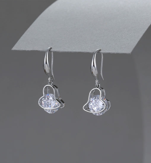 Gracee Jewellery Silver Dropper Earrings