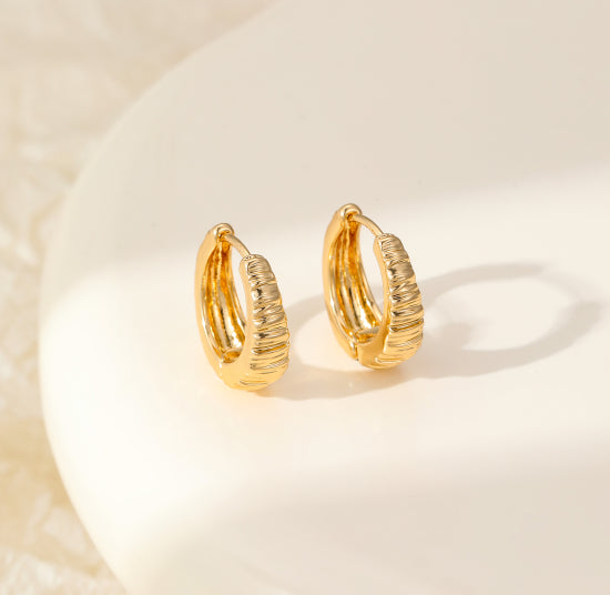 Gracee Jewellery Gold Hoop Earrings