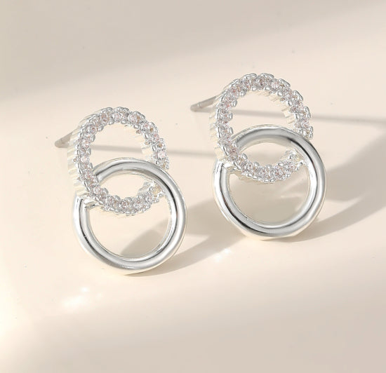 Gracee Jewellery Silver Stud Earrings