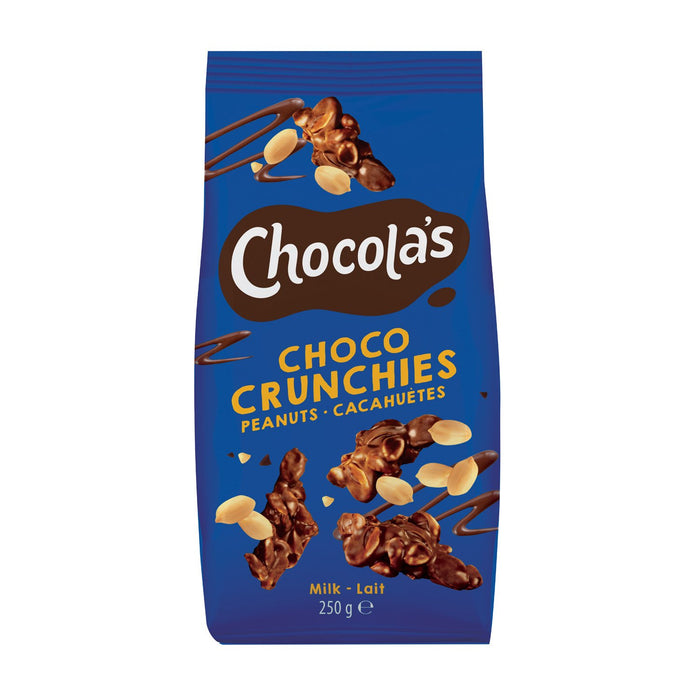 Chocolas Chocolate Crunchies - Chocolate Covered Peanut Clusters