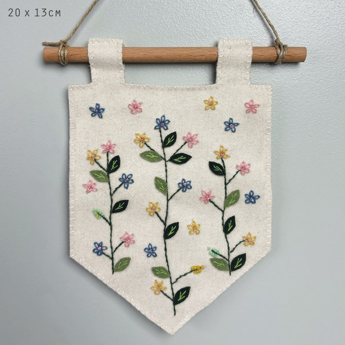 East of India Springtime Banner - Flowers