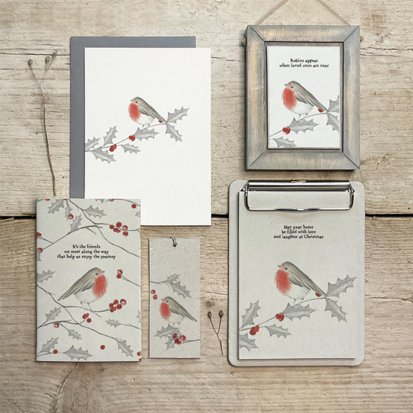 East of India Bird Robin Picture Frame
