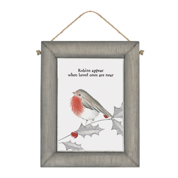 East of India Bird Robin Picture Frame