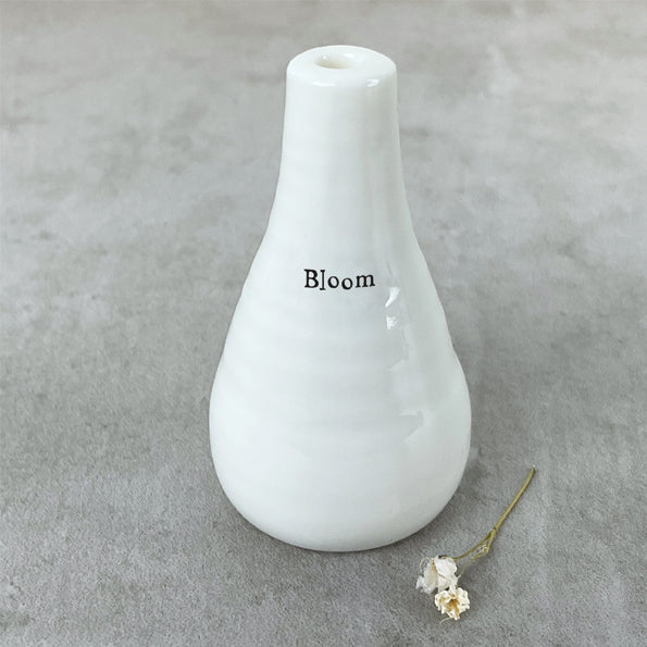 East of India Small Porcelain Vase - Bloom