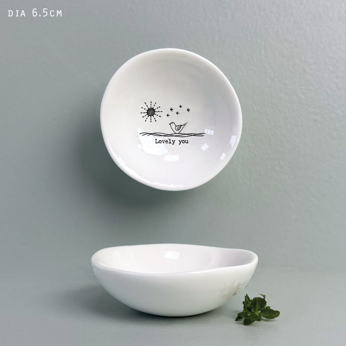 East of India Small Wobbly Bowl - Lovely You