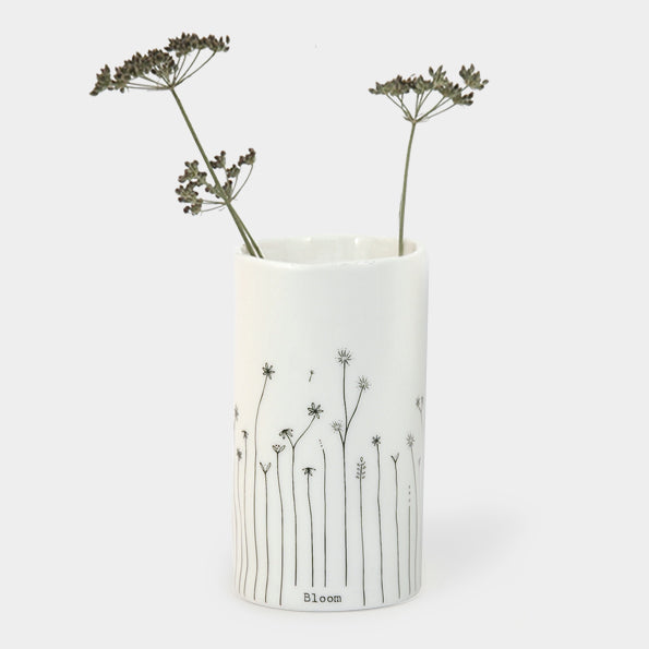 East of India Small Porcelain Vase - Bloom