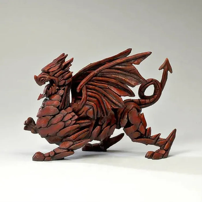 Edge Sculpture Welsh Red Dragon