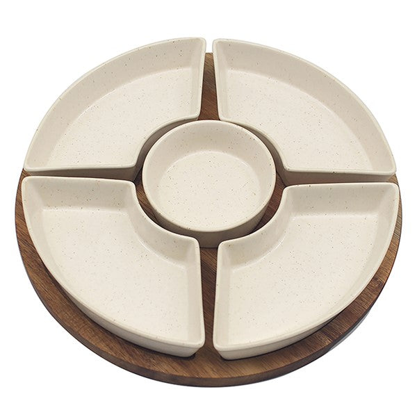 Elements Cream Hors D'Oeuvres Set