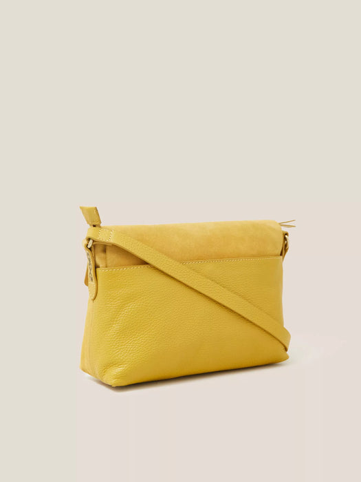 White Stuff Women's Mid Chartreuse Elena Crossbody Bag