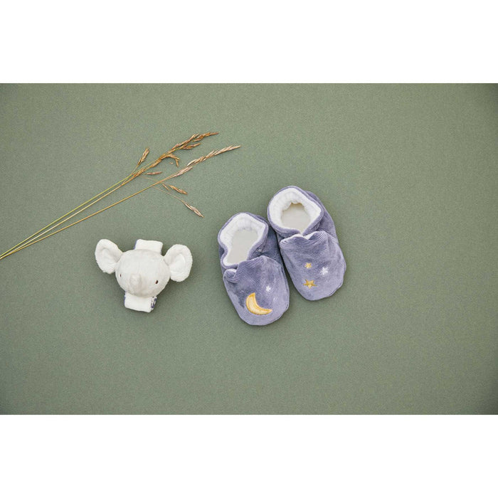 Kaloo Elephant Slippers and Sound Bracelet Set
