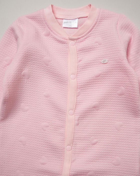 Elizabeth Anne Heart Textured Layette Set