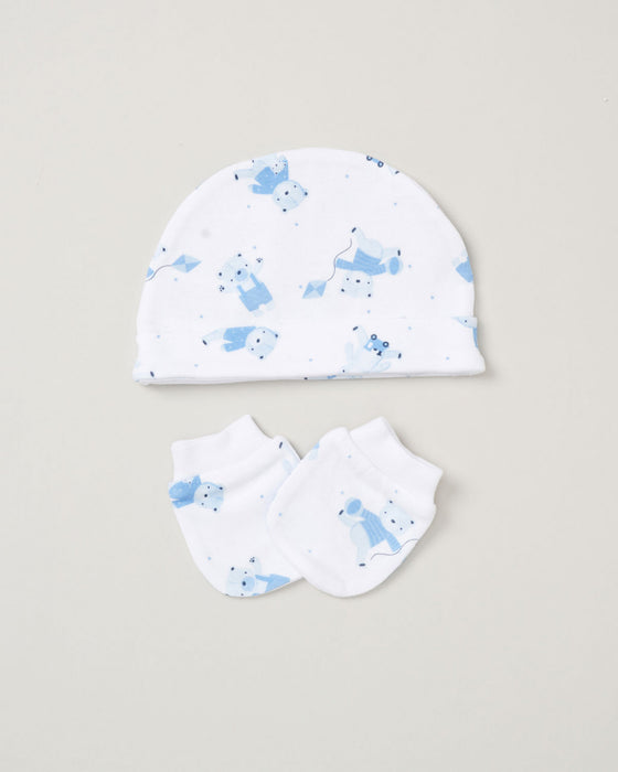 Elizabeth Anne Hello Bear 5 Piece Layette Set