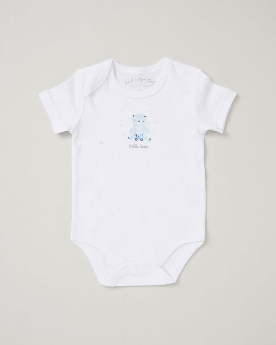 Elizabeth Anne Hello Bear 5 Piece Layette Set