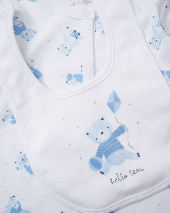 Elizabeth Anne Hello Bear 5 Piece Layette Set