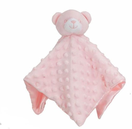 Elizabeth Anne Pink Bear Comforter