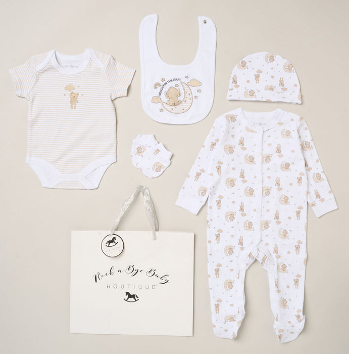 Elizabeth Anne Reach for the Stars 5 Piece Layette Set