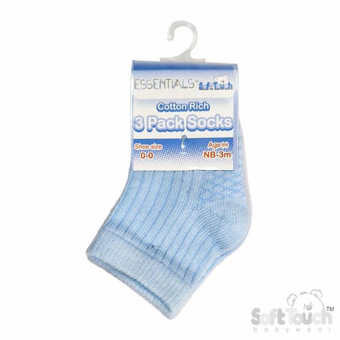Elizabeth Anne Triple Pack Of Socks