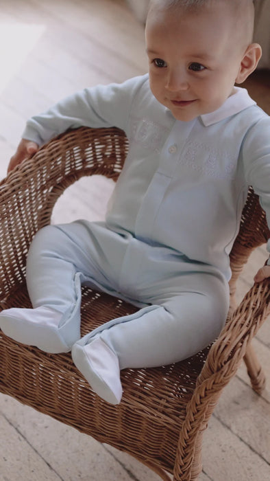 Emile et Rose Fisher Baby Boys Babygrow And Hat