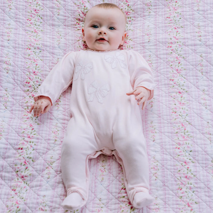 Emile et Rose Hope Girls Babygrow With Bow Design