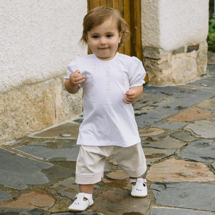 Emile et Rose Jewell Stone Girls Top and Shorts Summer Set