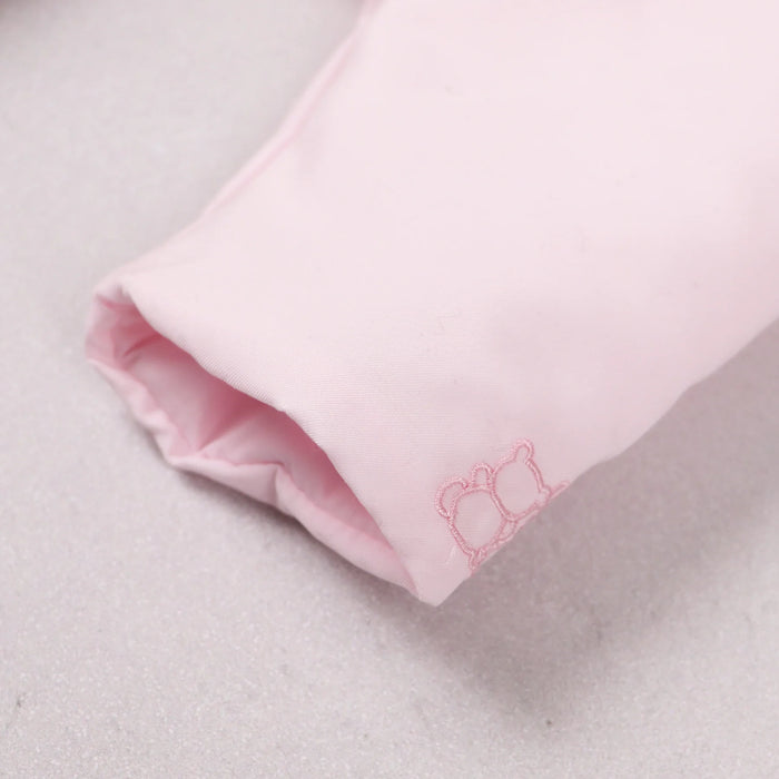 Emile et Rose Lena Girls Pink Showerproof Bunny Hood Jacket