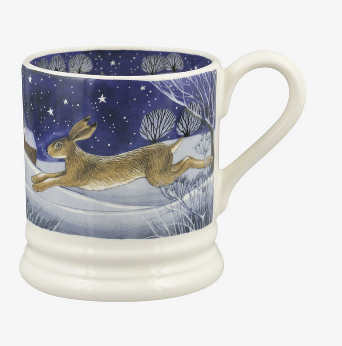 Emma Bridgewater  Midnight Hare 1/2 Pint Mug