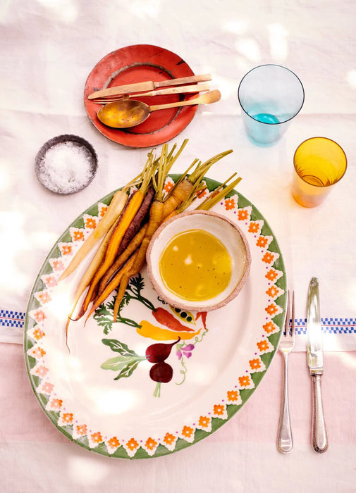 Emma Bridgewater Carrots & Beets Medium Oval Platter