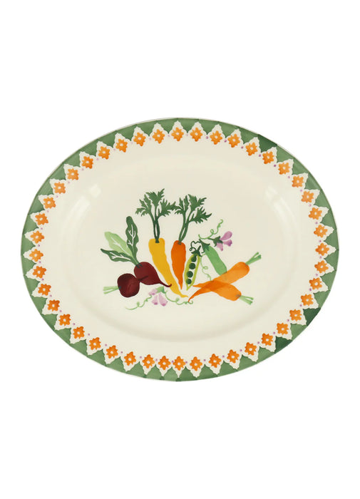 Emma Bridgewater Carrots & Beets Medium Oval Platter