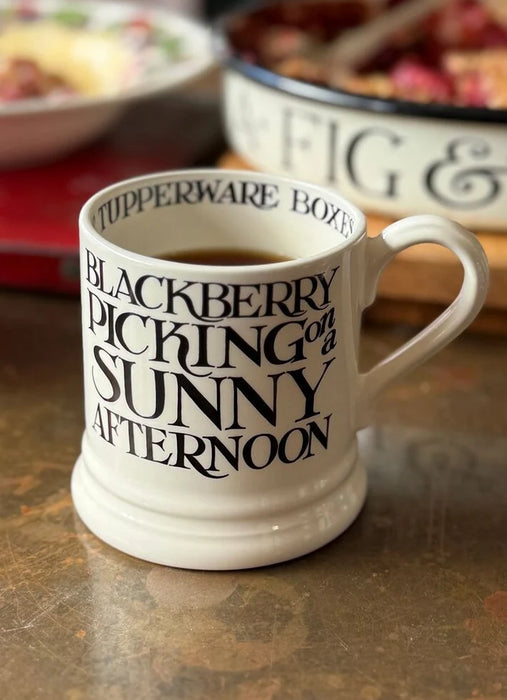 Emma Bridgewater Black Toast Blackberry 1/2 Pint Mug