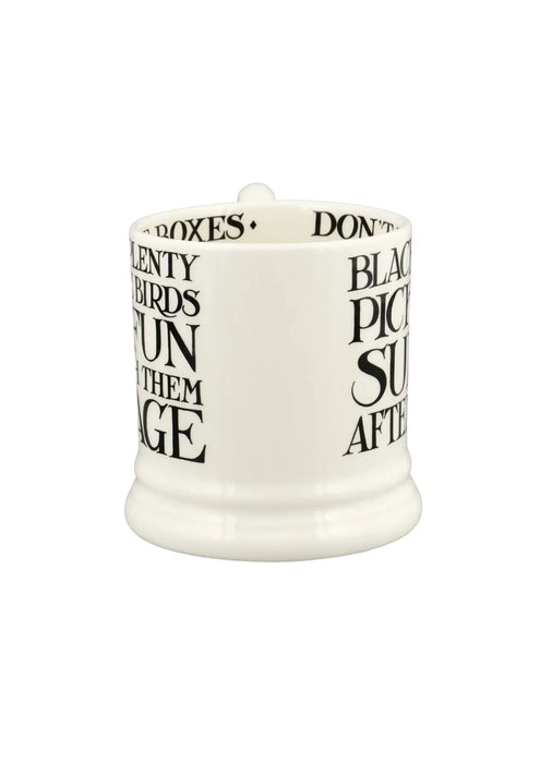 Emma Bridgewater Black Toast Blackberry 1/2 Pint Mug