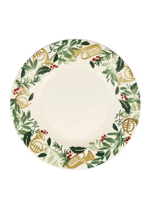 Emma Bridgewater Bring In The Green Large Dinner Plate, 10.5 Inch