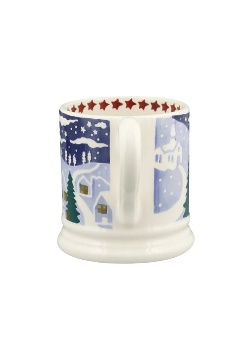 Emma Bridgewater Christmas Icons Winter Village 1/2 Pint Mug