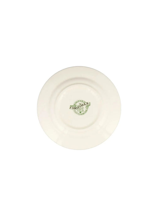 Emma Bridgewater Christmas Toast & Marmalade Crackers Small Side Plate, 6.5 Inch