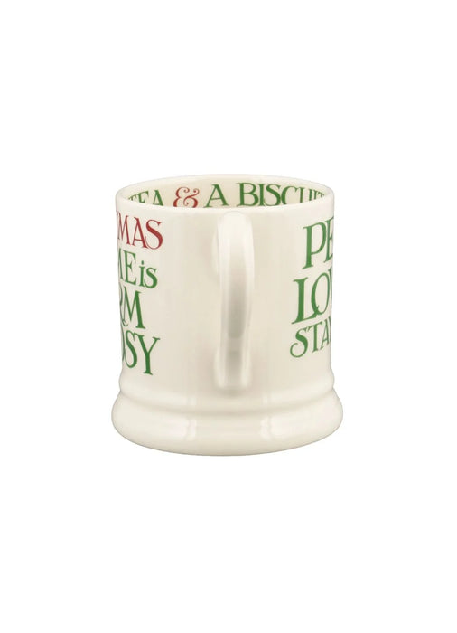 Emma Bridgewater Christmas Toast & Marmalade Warm & Cosy 1/2 Pint Mug