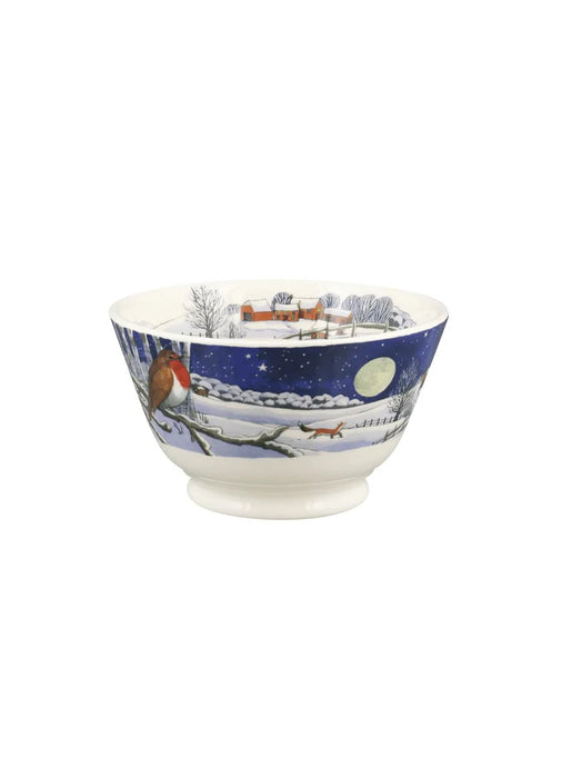 Emma Bridgewater Midnight Robin Small Old Bowl