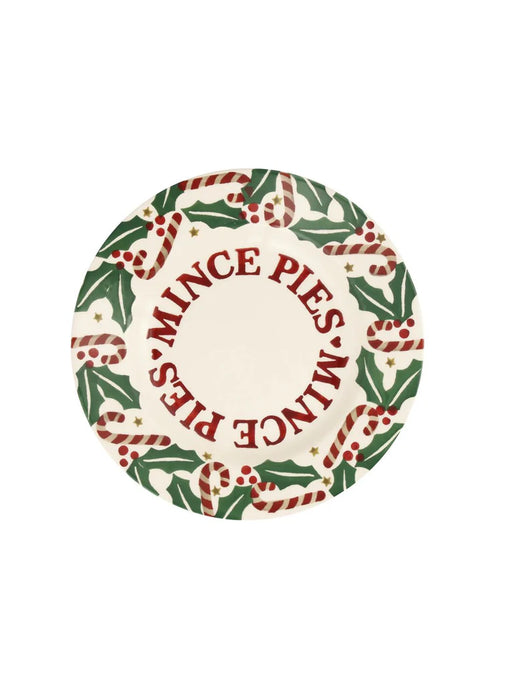 Emma Bridgewater Candy Canes Medium Dinner Plate, 8.5 Inch