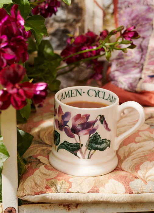 Emma Bridgewater Cyclamen 1/2 Pint Mug