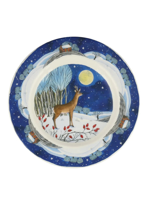 Emma Bridgewater Midnight Deer 8 1/2 Inch Plate