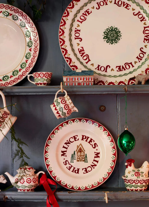 Emma Bridgewater Gingerbread Mince Pies 8 1/2 Inch Plate