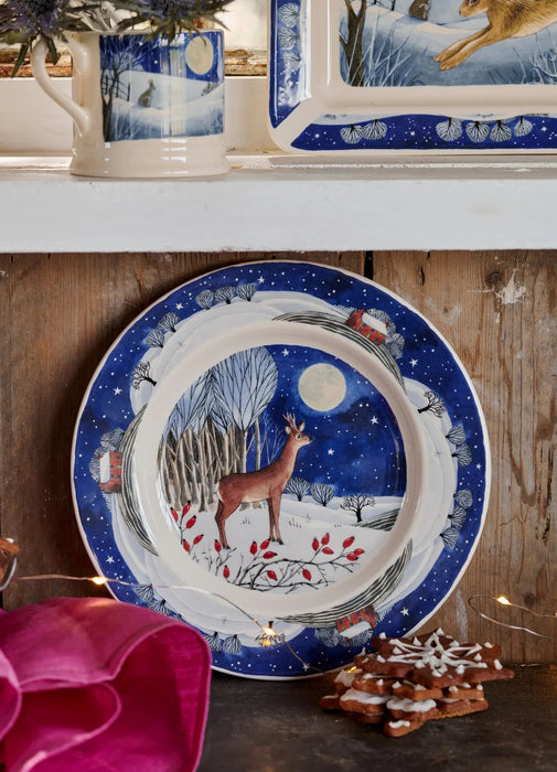 Emma Bridgewater Midnight Deer 8 1/2 Inch Plate