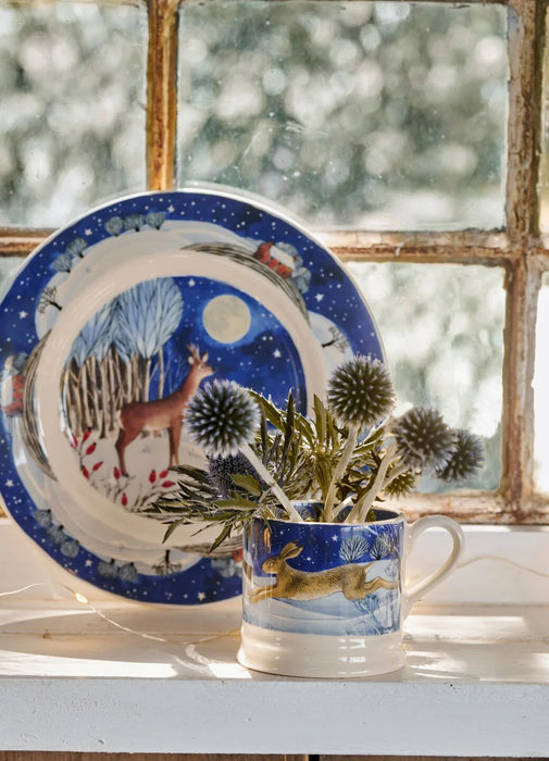 Emma Bridgewater Midnight Deer 8 1/2 Inch Plate