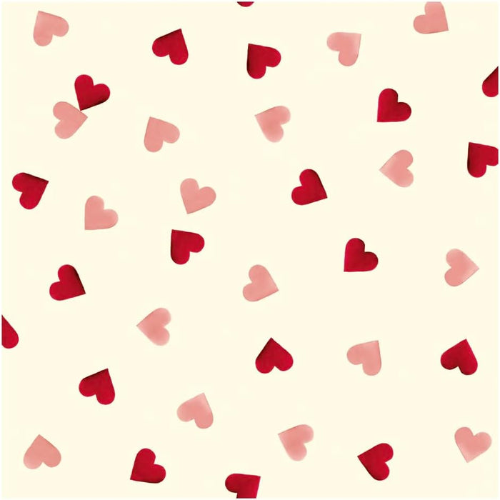 Woodmansterne Emma Bridgewater Pink Hearts Roll Gift Wrap