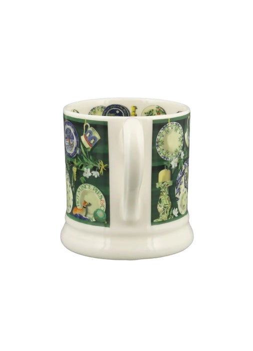 Emma Bridgewater Green Christmas Dresser 1/2 Pint Mug